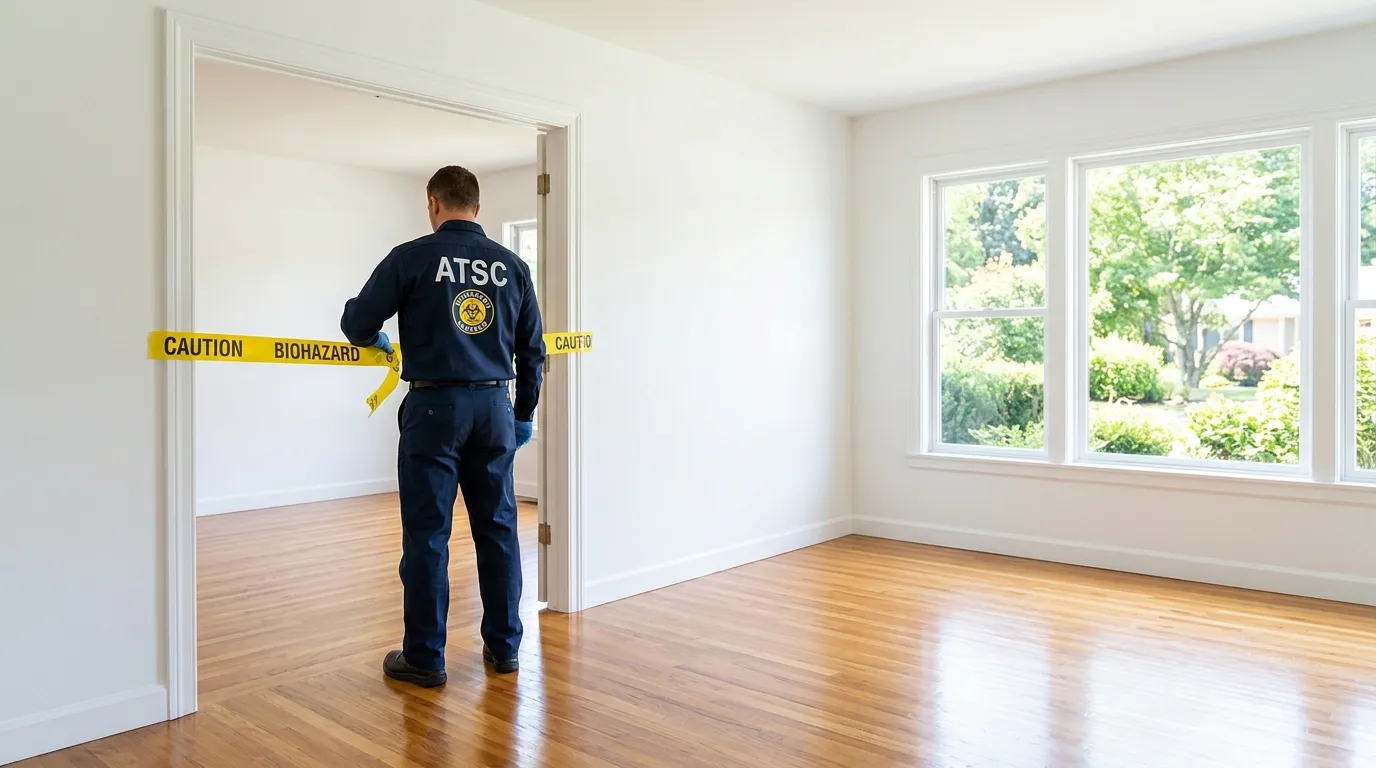 Certified biohazard cleanup crew performing Crime Scene Cleanup in Redondo Beach